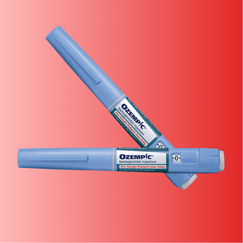 Ozempic® 6-Month Supply (.25 mg per pen. Includes 6 Ozempic pens). 1 time purchase.